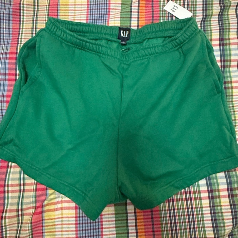 GAP Green Fleece Shorts